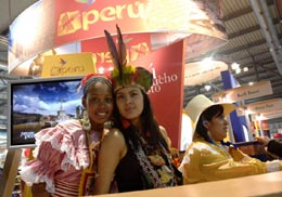 Lo stand del Perù in Bit 2007