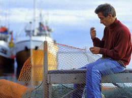 Un pescatore nel Finnmark (Foto: Trym Ivar Bergsmo / Finnmark Tourist Board)