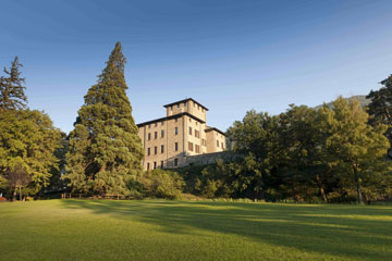 Il parco del Castello Gamba. Credit: Venturini