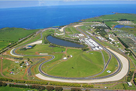 Il circuito di MotoGP a Phillip Island