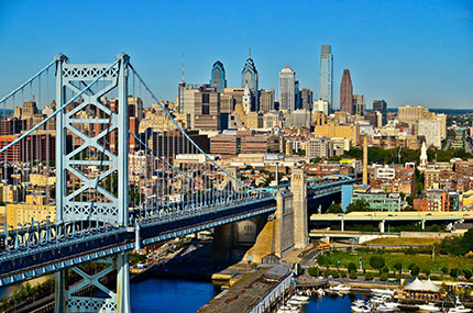 Cartolina della città. Photo by B. Krist for Visit Philadelphia
