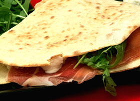 La piadina romagnola