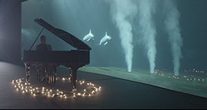 Il piano di Raphael Gualazzi suona all'Acquario di Genova