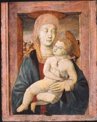 Piero della Francesca, Madonna con bambino, 1435 circa