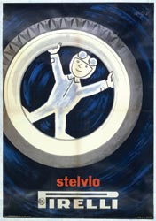 Raymond Savignac, Stelvio Pirelli, 1954