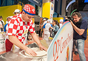 Un momento delle gare