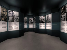 I pannelli dedicati ai poeti e ai musicisti