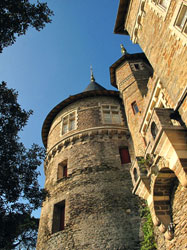 Pornic. Il Castello dei Signori di Rais chiamato il Castello di Barbablù 