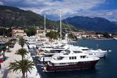 Agevolazioni per gli yacht di passaggio in Montenegro