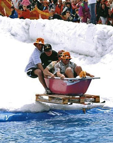 Risate e divertimento per la Pozza dei Mat di Bormio