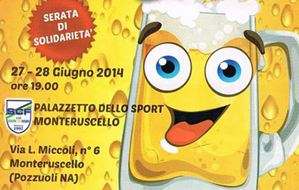 Festa della birra e della solidarietà a Pozzuoli