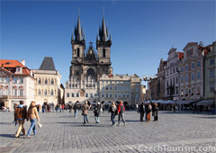 Il centro storico di Praga