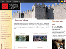 L'home page  del nuovo portale