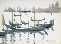 Gondole, Venezia, 1898-1899 circa