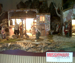 Milano, il presepe è francescano