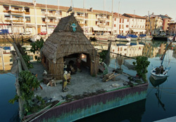 Presepe allestito dai Portatori della Madonna di Barbana