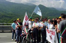 Proteste in Val di Susa contro il Tav