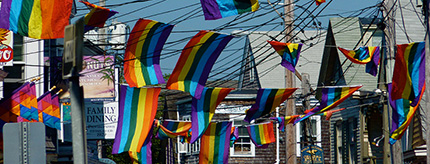 Bandiere arcobaleno, simbolo del movimento gay nel mondo