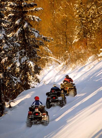 Avventure sulle nevi in Québec
