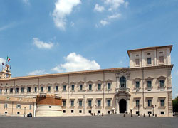 Il palazzo del Quirinale