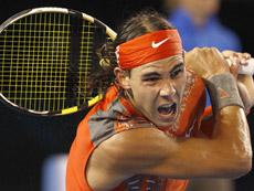 Rafael Nadal agli Open di Australia