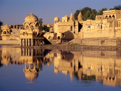 La città di Jaisalmer in Rajasthan