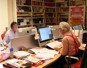 La redazione dell'Editoriale Campi