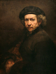 Un olandese nato senza camicia 2 Rembrandt Van Rijn, Autoritratto, National Gallery, Londra