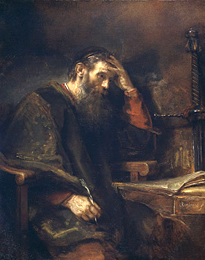 Un olandese nato senza camicia 3 Rembrandt Van Rijn, Apostolo Paolo 1657