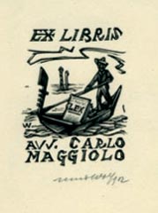 Autunno d’arte a Legnano 2 Ex libris di Remo Wolf