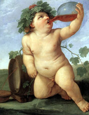 Guido Reni, Bacco che beve, 1623