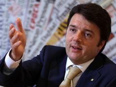 Matteo Renzi, sindaco di Firenze