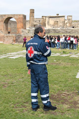 Una rete radio per tutelare il sito di Pompei