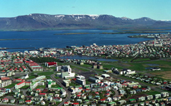 LA capitale islandese Reykjavik