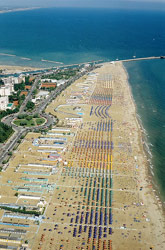 Le spiagge di Riccione