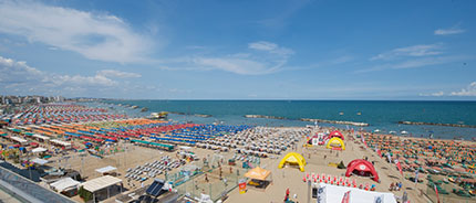 Rimini, vita da spiaggia