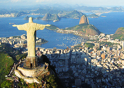La veduta più celebre di Rio de Janeiro