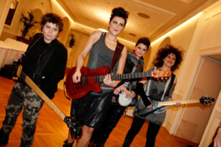 La band rock tutta al femminile, 