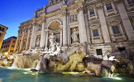 Roma, fontana di Trevi