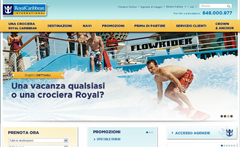 In rete il nuovo sito di Royal Caribbean Italia