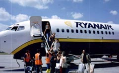 Aereo della flotta Ryanair