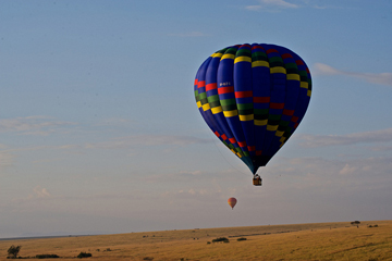 Il Safari in Kenya si fa in mongolfiera