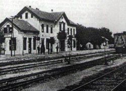 La stazione ferroviaria di Tessalonica/Salonicco