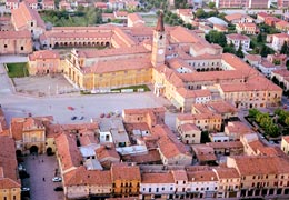 Veduta del monastero di San Benedetto in Polirone