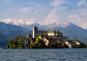 Isola di san Giulio sul Lago d'Orta