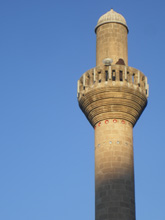 Il minareto di una moschea