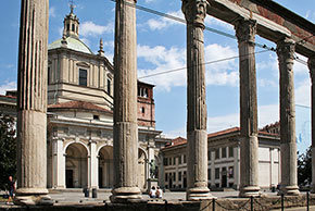 La Basilica di San Lorenzo Maggiore e le colonne