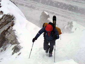 La scalata del monte Broad Peak. Foto dalla pagina Facebook di Benedikt Böhm e Sebastian Haag