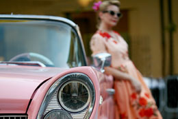 Gli americani, le auto e il modo di vestire degli anni '50. (Foto: Fabio Medici)