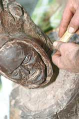 A Sestola sculture di cioccolato